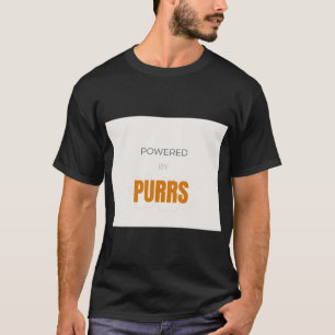 Camiseta Con el poder de Purrs Amante del gato lindo