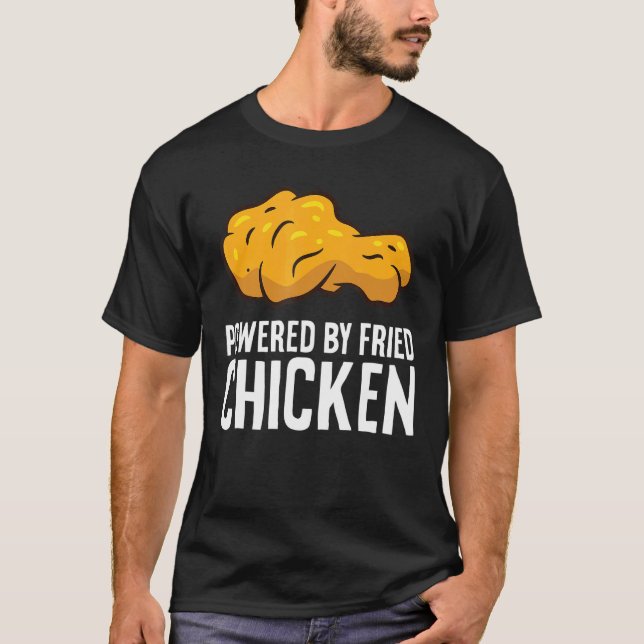 Camiseta Con el Poder del Pollo Frito (Anverso)
