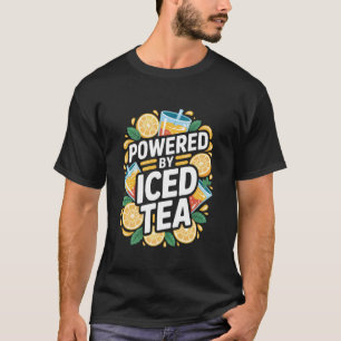 Camiseta Con el poder del Té Helado Sabor Refrescante Diver