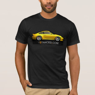 Camiseta con el porshe amarillo 911