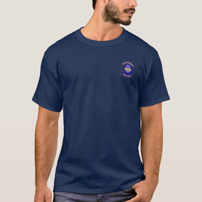 Camiseta con EMBRAGUE DE LA POLICÍA DE MONTGOMERÍA (Anverso)