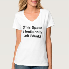 CAMISETA CON ESCOTE EN V (Este Espacio Se Dejó Int