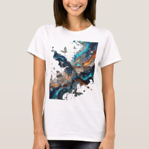 Camiseta con eslogan atractivo de MARIPOSA FANTASÍ