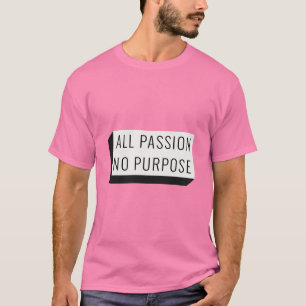 Camiseta con eslogan divertido pero nihilista