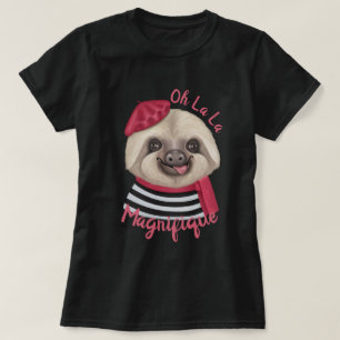Camiseta con espuma despojada