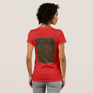 Camiseta con estampado africano Ndebele