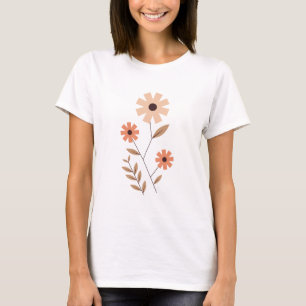 camiseta con estampado cosmos