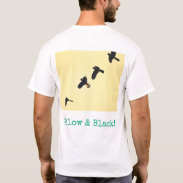 Camiseta con estampado de ave australiana