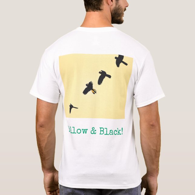 Camiseta con estampado de ave australiana (Reverso)
