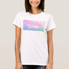 Camiseta con estampado de degradado de Bride Tribe