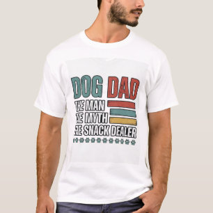 Camiseta con estampado de pata vintage El papá de