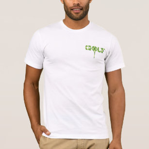 Camiseta con estampado de polo de colores de golf