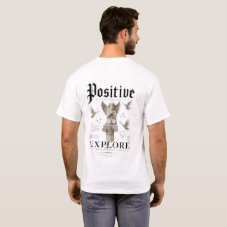 Camiseta con estampado en la espalda Positive Expl