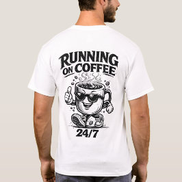 Camiseta con estampado en la parte trasera para am