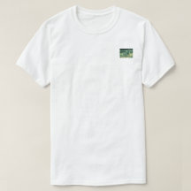 Camiseta con estampado en pecho: Sueño de Cohete