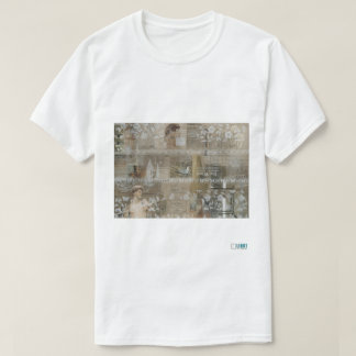 Camiseta con estampado frontal David Who?