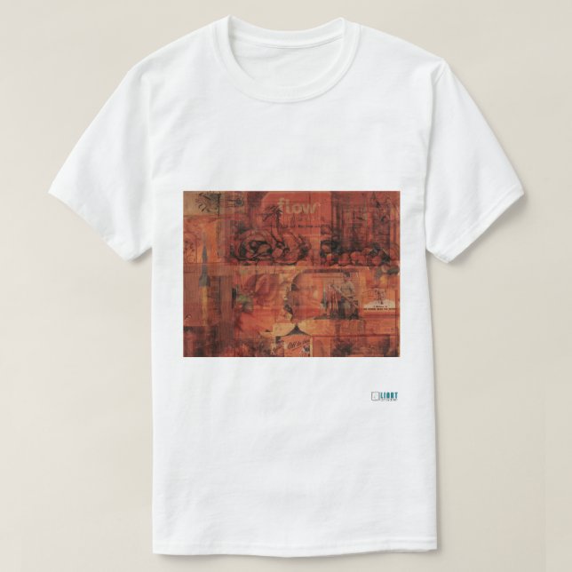 Camiseta con estampado frontal Flau Red (Diseño del anverso)