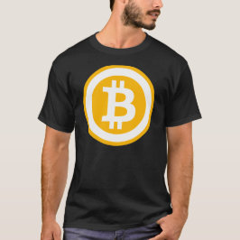 Camiseta con estampado gráfico del logotipo de Bit