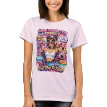 Camiseta con estampado Pop