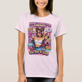 Camiseta con estampado Pop