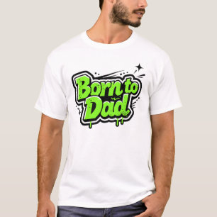 Camiseta con estilo de goteo de graffiti neón 'Nac