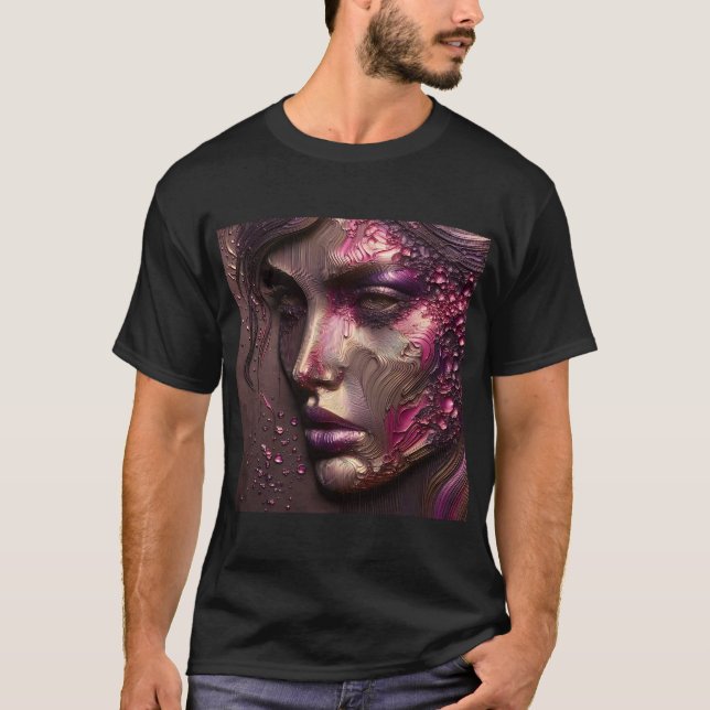 Camiseta con expresión artística -44 (Anverso)