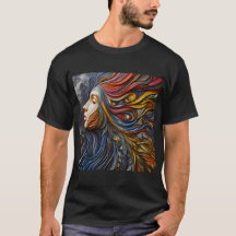Camiseta con expresión artística -6