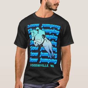 Camiseta con fecha de nombre de evento o ubicación