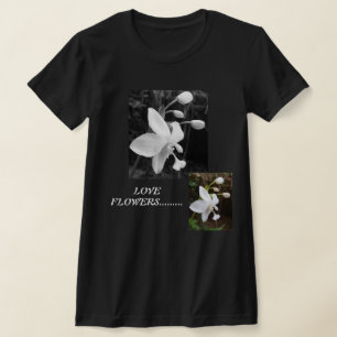 Camiseta con flores para un amante de la naturalez