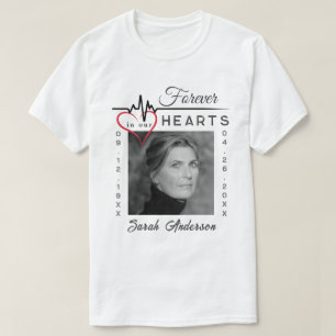 Camiseta con foto conmemorativa para siempre en nu