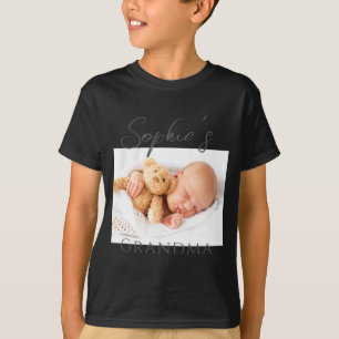 Camiseta con foto de abuela