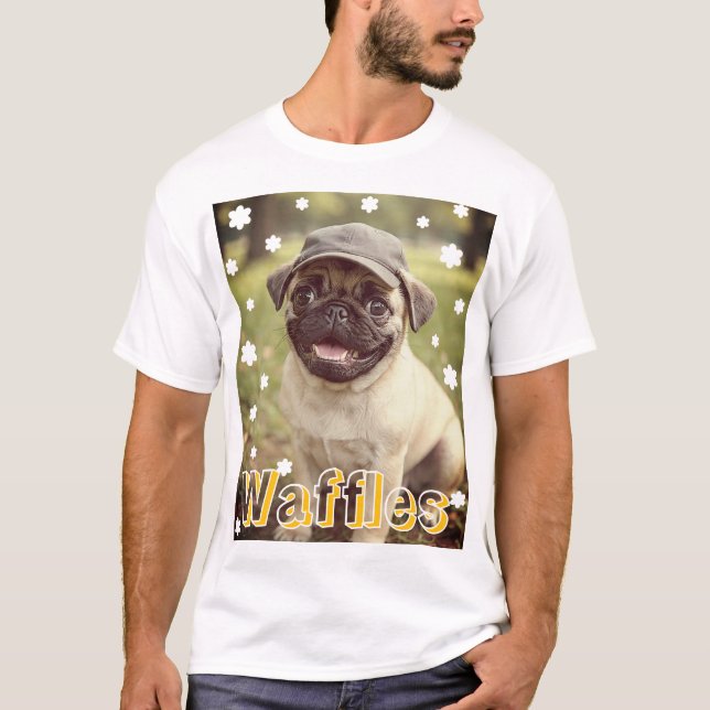 Camiseta con Foto Personalizada de Mascota Agregar (Anverso)