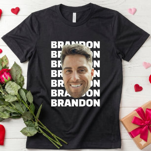 Camiseta con foto personalizada de papá