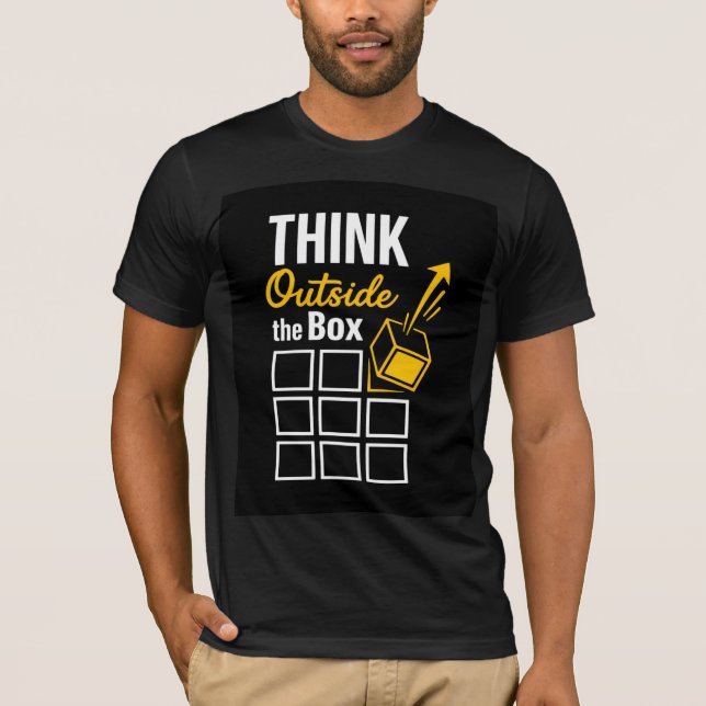Camiseta con Frase de Mentalidad Innovadora (Anverso)