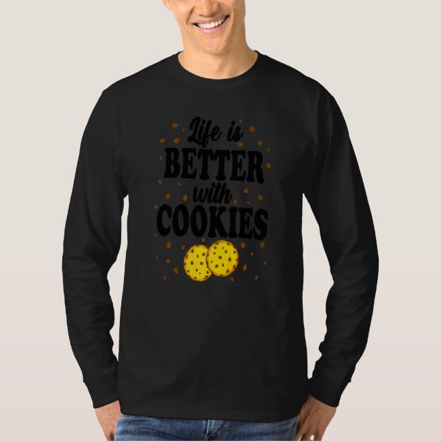 Camiseta Con Galletas Chispas De Chocolate Mujeres (Anverso)