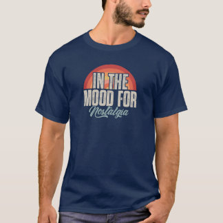Camiseta Con ganas de nostalgia Vintage 80s 90s Retro fa