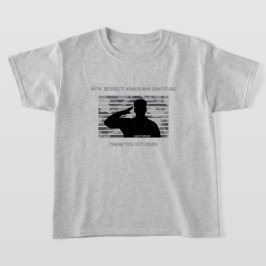 Camiseta Con Honor Y Gratitud