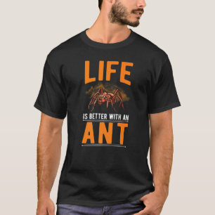 Camiseta con hormiga
