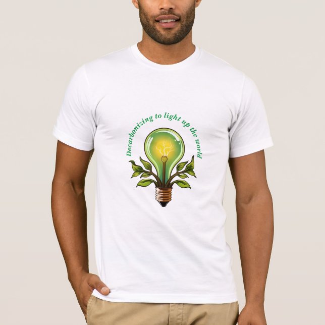 Camiseta con iluminación de baja emisión de carbon (Anverso)
