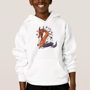 Camiseta con ilustración de dragón mítico vibrante