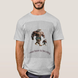 Camiseta con imagen de águila impresa