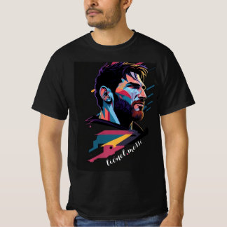 Camiseta con imagen de lionel messi