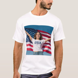 Camiseta con imagen editable y arte personalizado