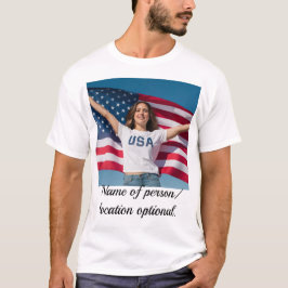 Camiseta con imagen editable y arte personalizado