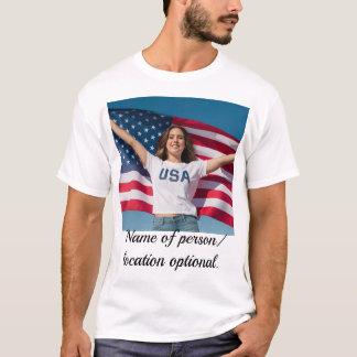 Camiseta con imagen editable y arte personalizado