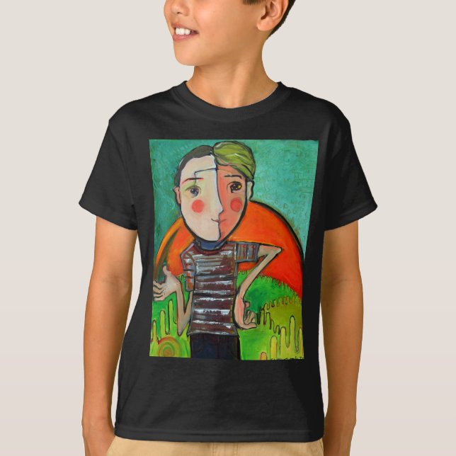 Camiseta con "imagen estilizada del genio del (Anverso)