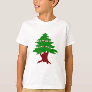 Camiseta con imagen patriótica premium del cedro d