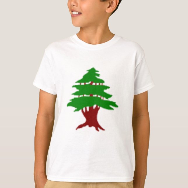 Camiseta con imagen patriótica premium del cedro d (Anverso)