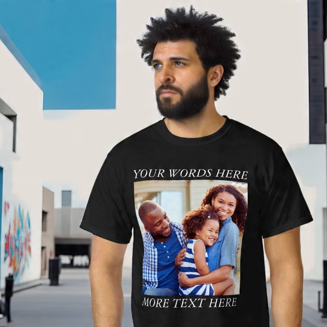 Camiseta con imagen personalizada y texto editable (Subido por el creador)