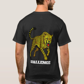 Camiseta con impresión de cheetah SAMA Fierce en l